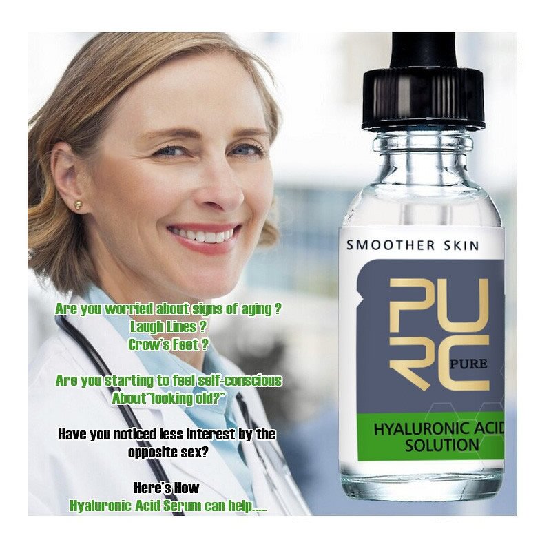 Six Peptides 24k Gold Serum - Organic Anti Wrinkle Firming Moisturizing Repairing