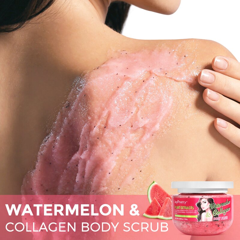 Watermelon Body Scrub - JoyPretty Private Label Organic Deep Cleaning Exfoliating Whitening
