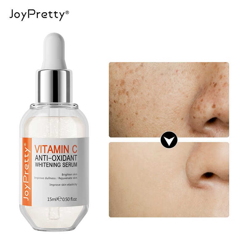 Vitamin C Serum - JoyPretty Private Label Organic Soothing Anti Aging Wrinkles Whitening Custom logo