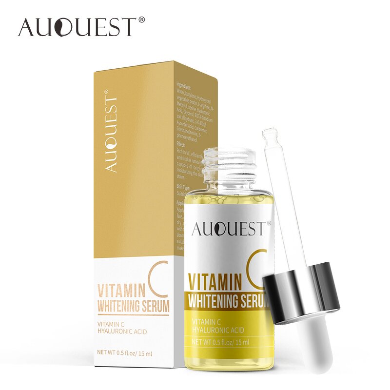 Facial Serum Set - AuQuest Private Label Organic Hydrating Moisturizing Brightening Antiwrinkle