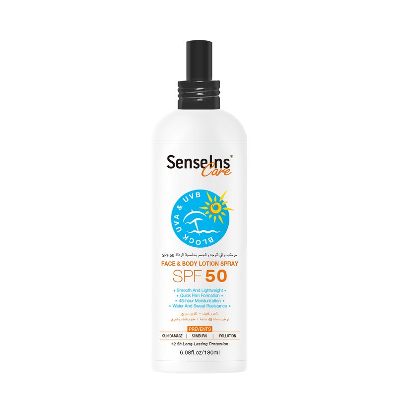 Sunscreen Spray SPF 50 - OEM Organic Vegan Moisturizing UVA+UVB Sunblock Mist