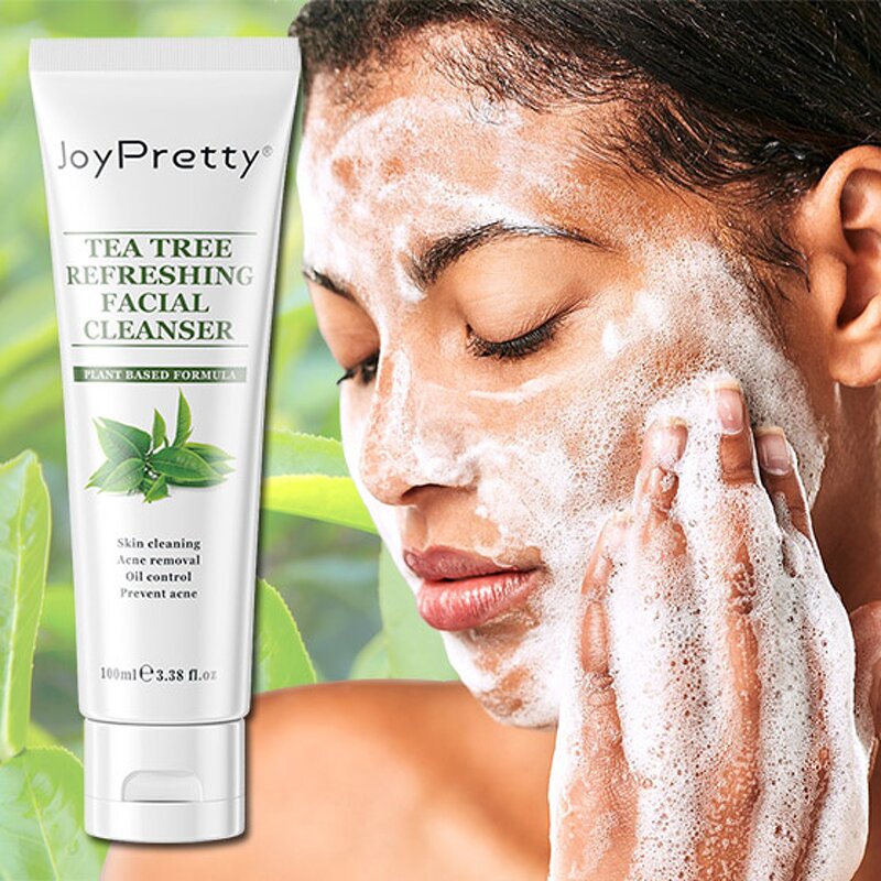 Tea Tree Face Wash - JoyPretty Private Label Deep Cleansning Pore Moisturizing Oil Control