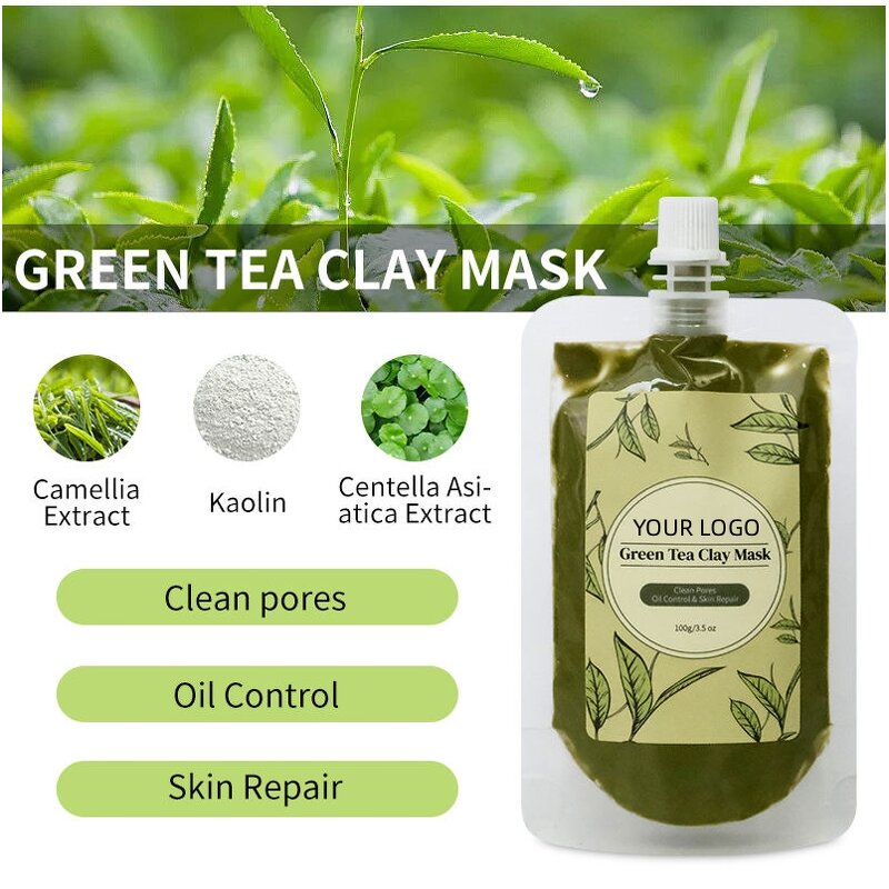 Mini Clay Mask Manufacturer - OEM Matcha Turmeric Pink Kaolin Avocado Dead Sea Mud