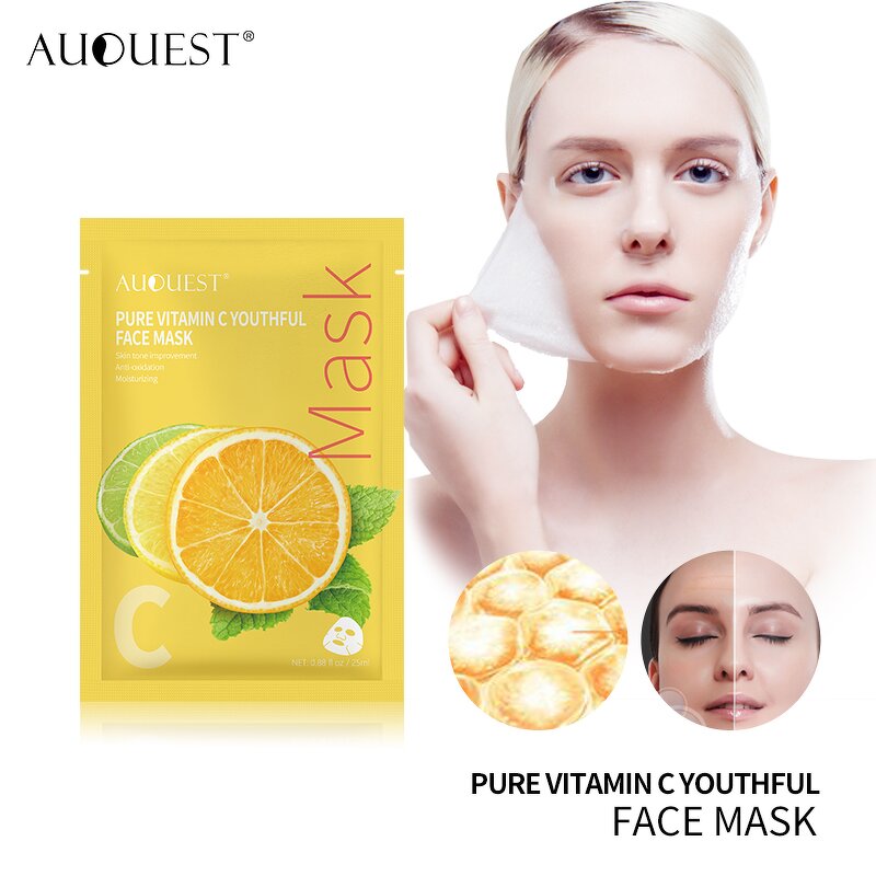 Vitamin C Face Mask - AuQuest Hot Selling Organic Nourishing Brightening Deep Cleaning