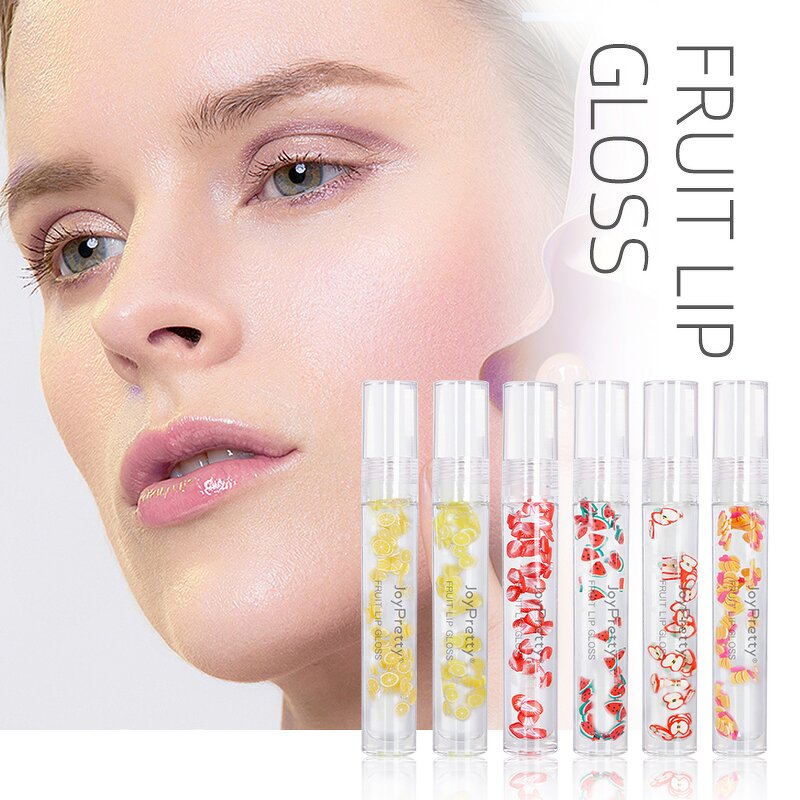 Lip Gloss Manufacturer - Custom Private Label Organic Clear Vegan Glitter Shimmery Fruit