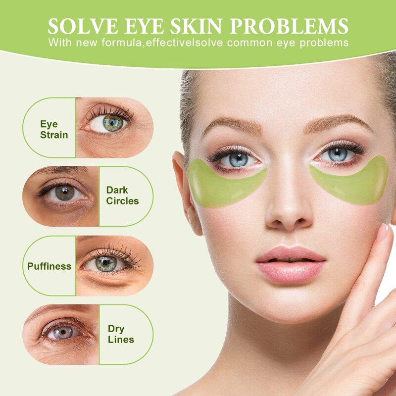 Avocado Hydrogel Eye Patch - Organic Remove Dark Circle Deep Nourish Smooth Wholesale