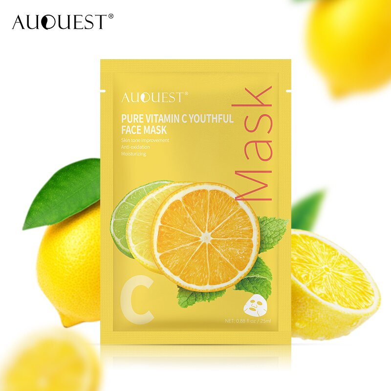 Vitamin C Face Mask - AuQuest Hot Selling Organic Nourishing Brightening Deep Cleaning