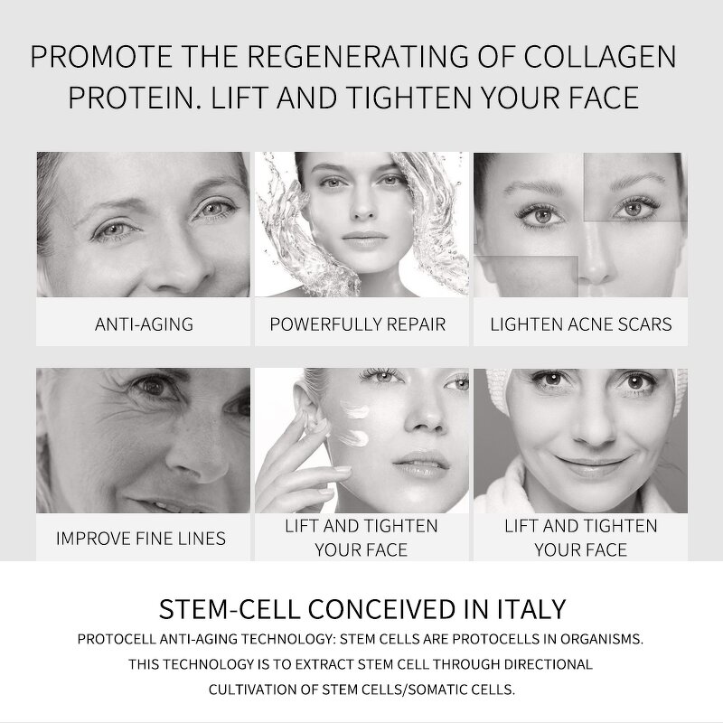 Organic Skin Care Set - Korean Private Label Hydrate Face Serum Cream Natural Beauty