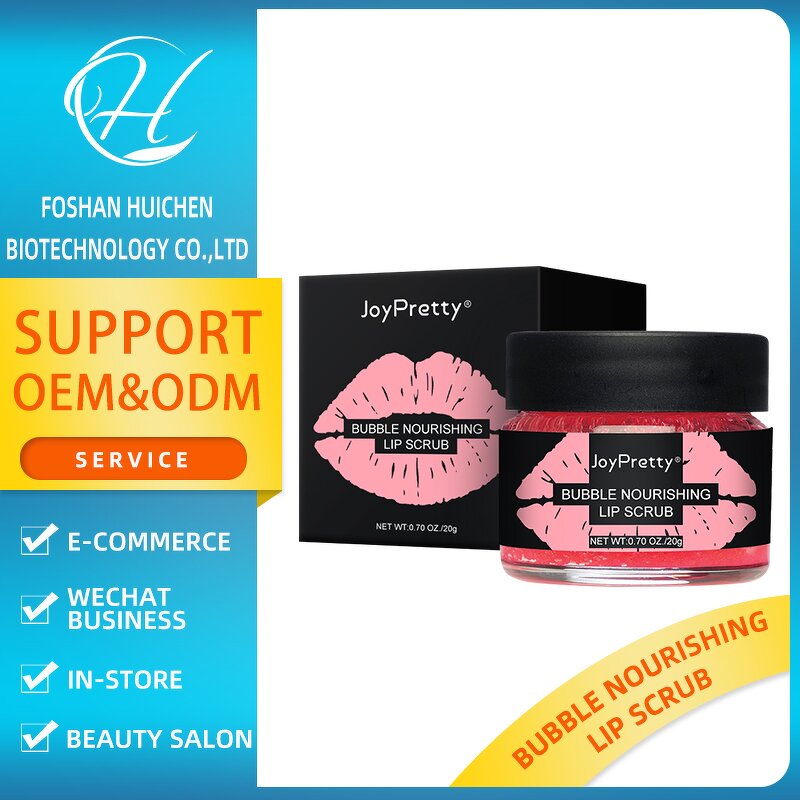 Lip Scrub - Custom Private Label Korean Natural Vegan Organic Lightening Pink Sugar
