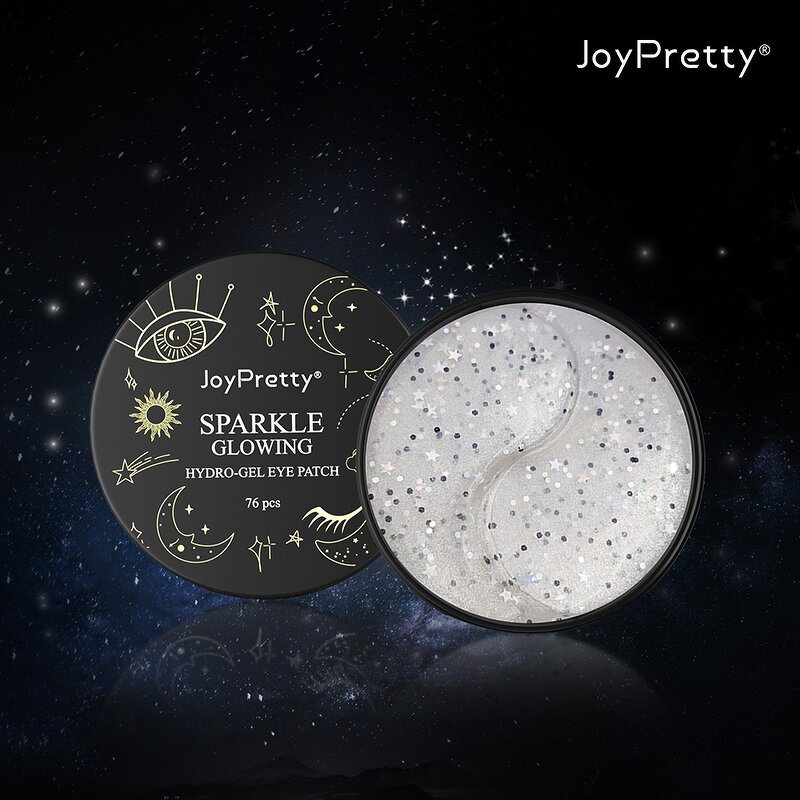 Glitter Eye Mask - Star Twinkle Collagen Cooling Patch Hydrogel Dark Circle Remove