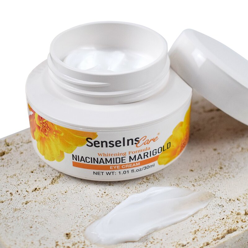 Eye Cream Manufacturer - Private Label Nicotinamide Marigold Organic Dark Circle Puffiness