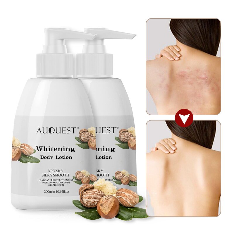 Shea Body Lotion - AuQuest Private Label Black Spot Removal Lightening Bleaching Whitening