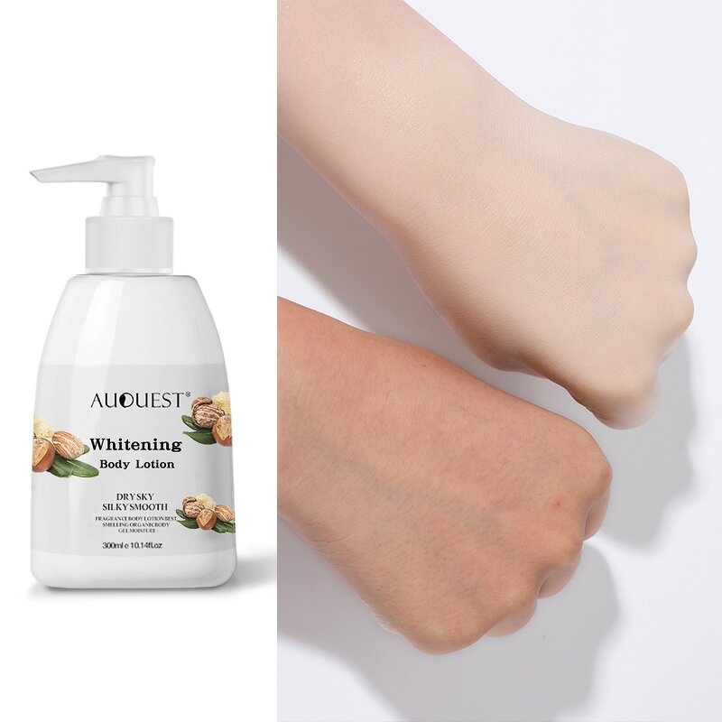 Shea Body Lotion - AuQuest Private Label Black Spot Removal Lightening Bleaching Whitening