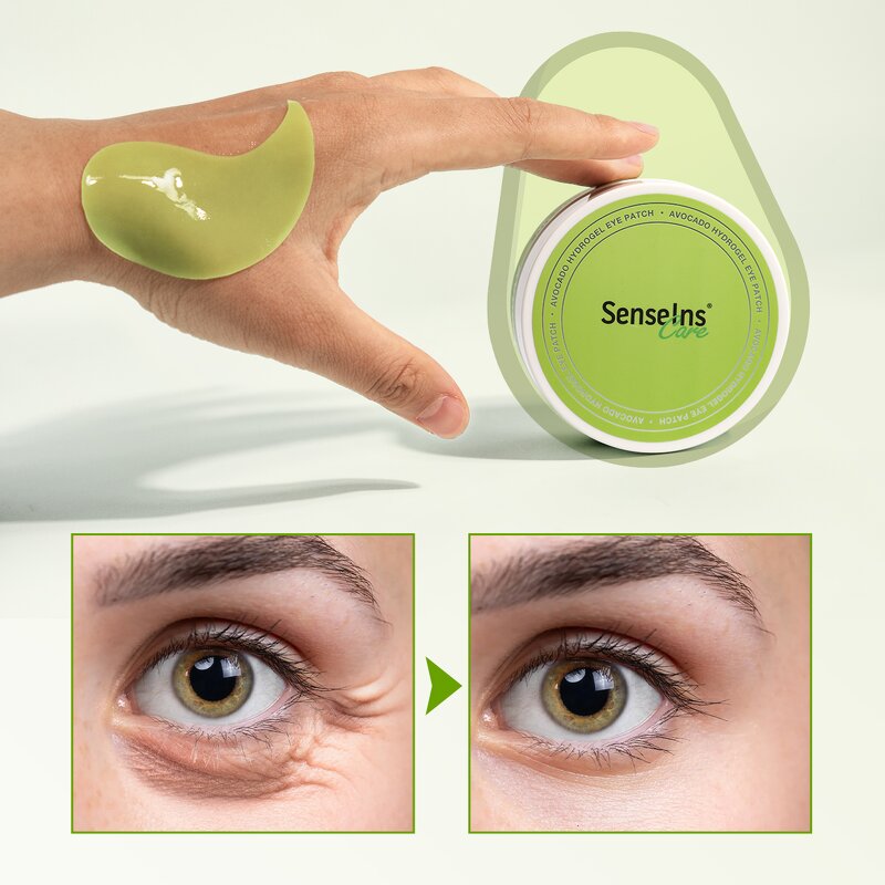 Avocado Hydrogel Eye Patch - Organic Remove Dark Circle Deep Nourish Smooth Wholesale