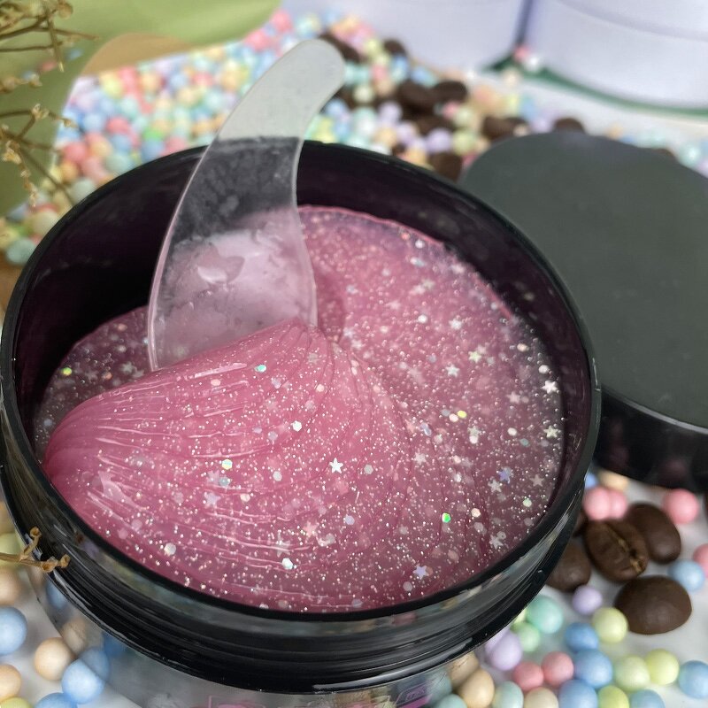 24K Gold Eye Mask - OEM Private Label Hydrogel Organic Crystal Korean Under Eye Gel Pads