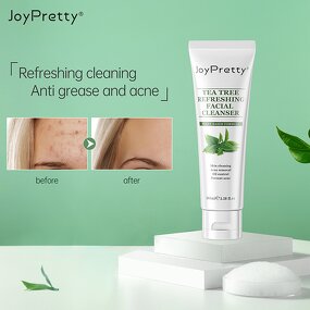 Tea Tree Face Wash - JoyPretty Private Label Deep Cleansning Pore Moisturizing Oil Control