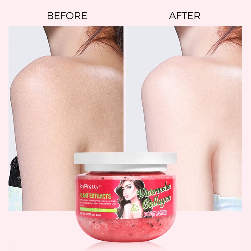 Watermelon Body Scrub - JoyPretty Private Label Organic Deep Cleaning Exfoliating Whitening