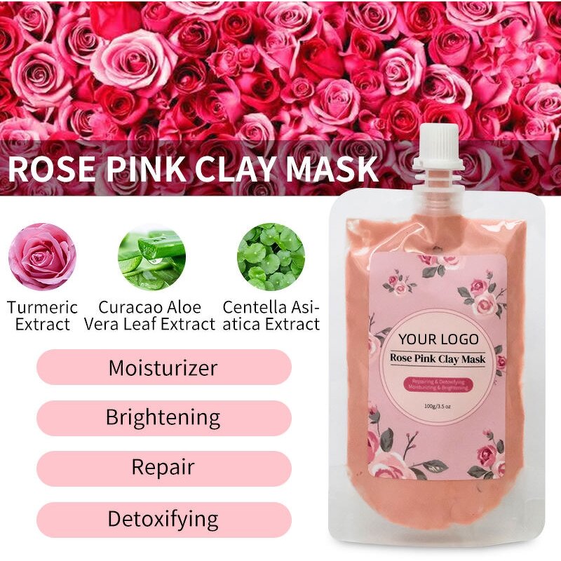 Mini Clay Mask Manufacturer - OEM Matcha Turmeric Pink Kaolin Avocado Dead Sea Mud