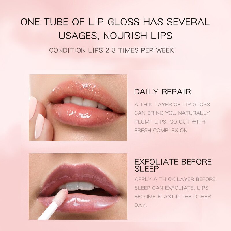 Lip Gloss Manufacturer - Custom Private Label Organic Clear Vegan Glitter Shimmery Fruit