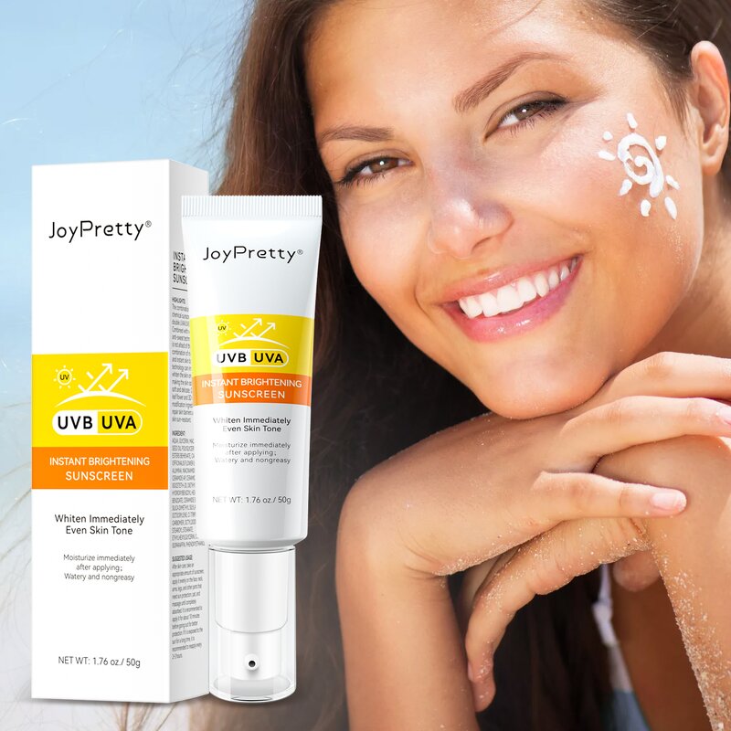 Sunscreen SPF 50 PA+++ - Custom Logo Organic Moisturizing Instant Whitening UV Protection