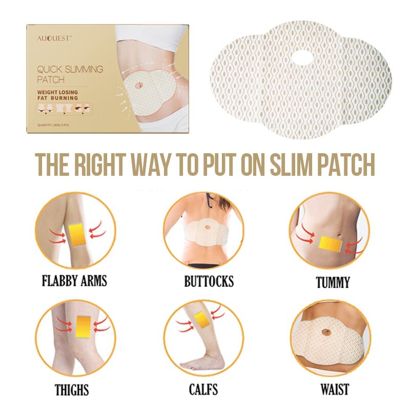 Navel Slimming Patch - OEM Wonder Natural Herbal Abdomen Fat Burning Body Slim