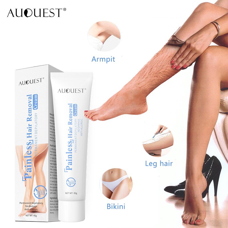 Hair Removal Cream - Private Label Herbal Face Bikini Armpit Vagina Body Ladies Care