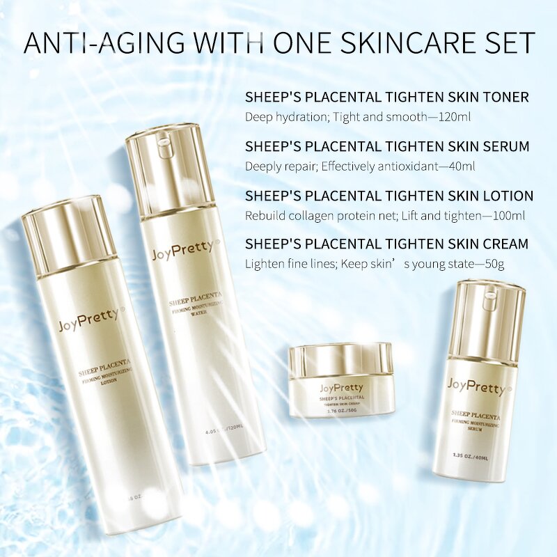 Face Care Set - Private Label Organic Moisturize Hydrate Anti Aging Whitening Skin Care