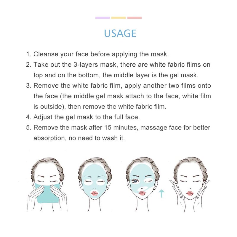 Lavender Facial Mask - Wholesale Herbal Moisturizing Whitening Plant Sheet Skin Care