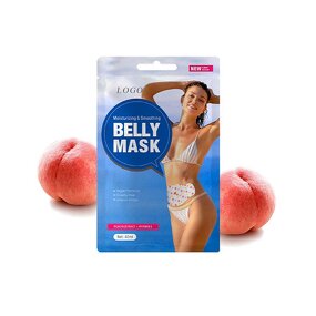 Peach Belly Mask - Private Label Cruelty-free Vegan Firming Moisturizing Smoothing Sheet