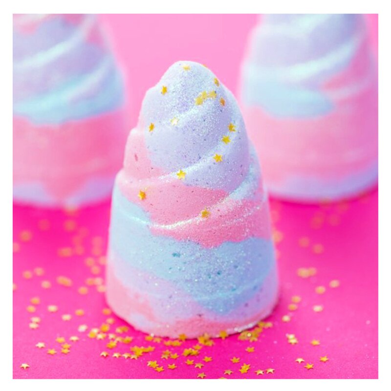 Galaxy Bath Salts - Handmade Colorful Carbonated Foaming Fizzy Mixed Colors Bath Bombs