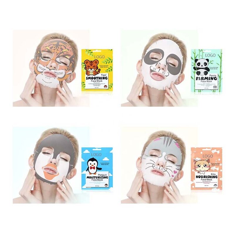 Panda Facial Mask - Private Label Korean Hydrating Moisturizing Beauty Sheet Mask