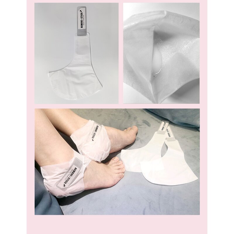 Lemon Foot Mask - Private Label Moisturizing Callus Removal Nourishing Heel Feet Care