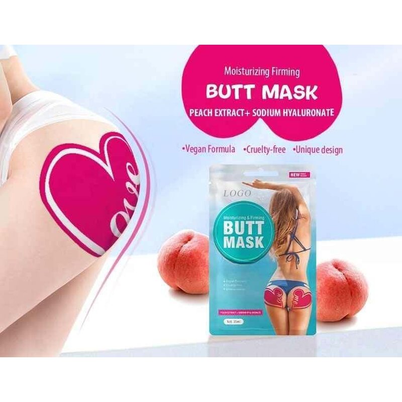 Peach Butt Mask - Custom Cruelty-free Vegan Firming Lifting Smoothing Hip Care Sheet