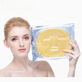 24K Gold Facial Mask - Private Label Vitamin C Centella Collagen Anti-Wrinkle Firming OEM