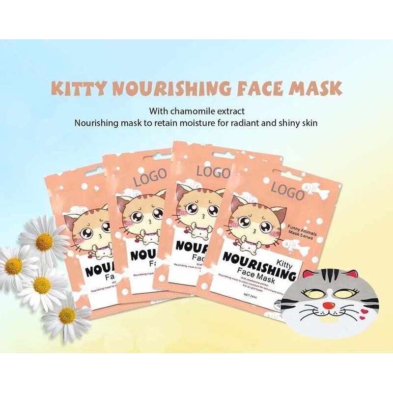 Cat Face Mask - Custom Logo Professional Women's Beauty Skin Care Routine Mask