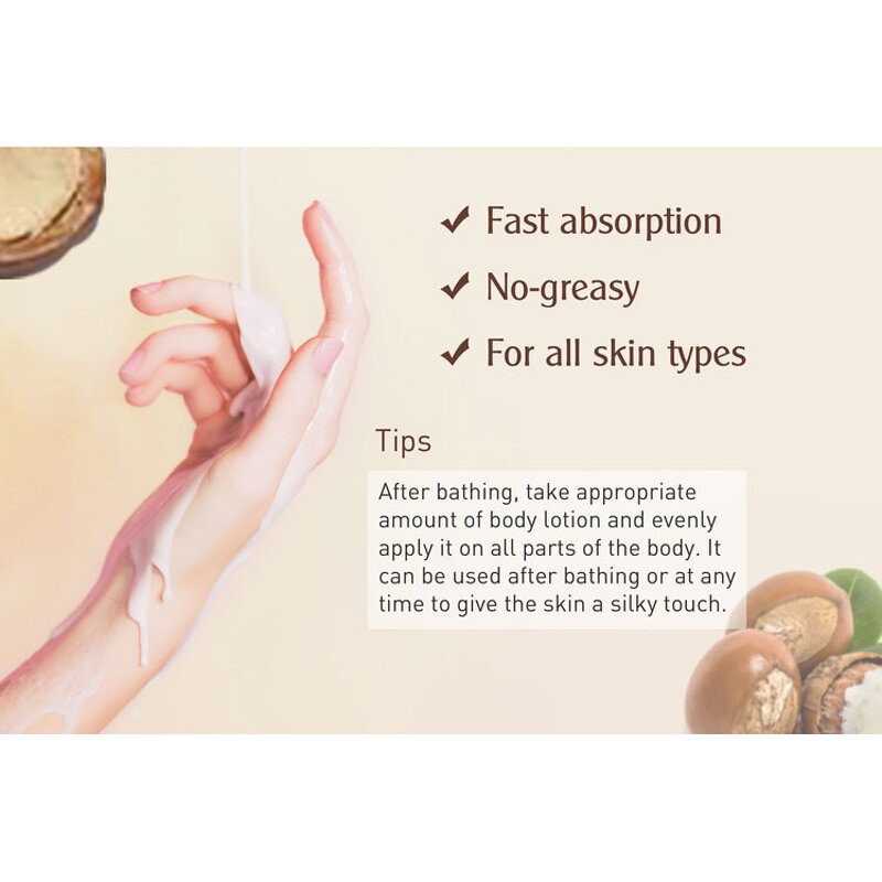 Shea Butter Lotion - Private Label Natural Skin Cream Smoothing Moisturizing Body Lotion