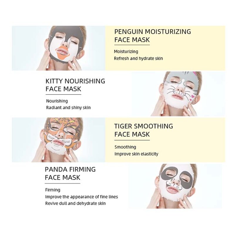 Cat Face Mask - Custom Logo Professional Women's Beauty Skin Care Routine Mask