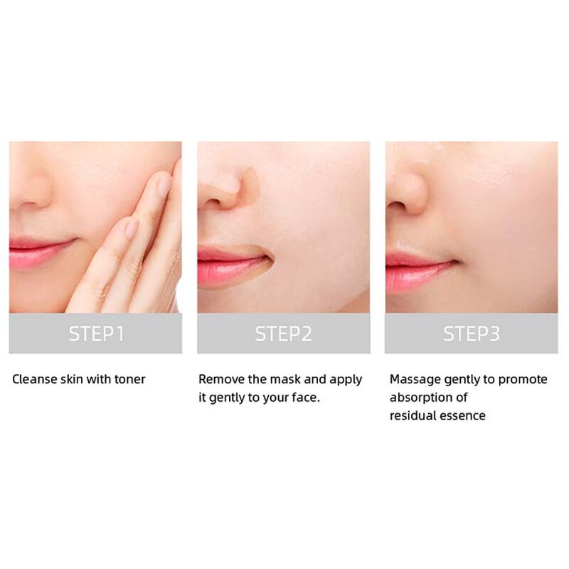 Vitamin Infused Mask - B VC VE Anti-Aging Whitening Moisturizing for Combination Skin