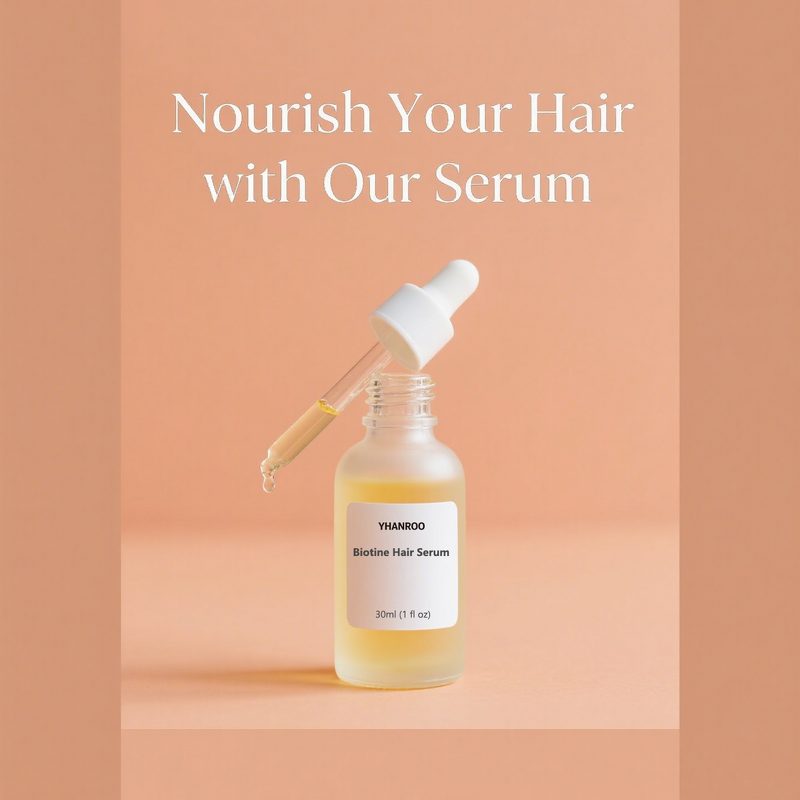 Hair Growth Serum - Private Label Organic Collagen Biotin Thickening Scalp Hair Loss