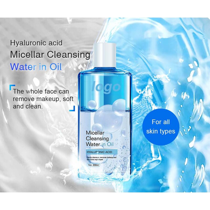 Micellar Cleansing Water - OEM Hyaluronic Acid Oil-water Separation Gentle Makeup Remover