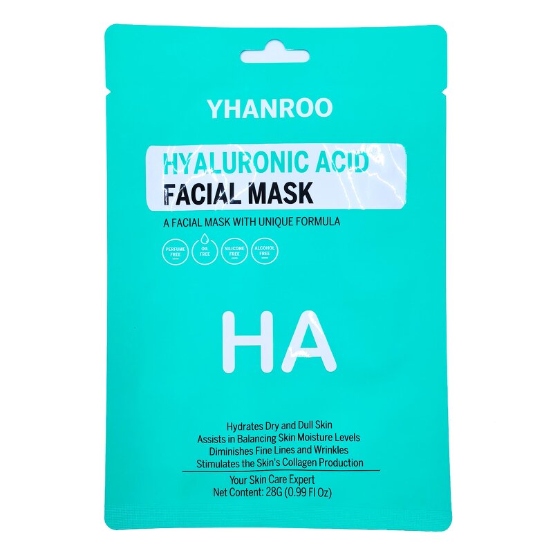 Hyaluronic Acid Mask - Private Label Collagen Moisturizing Lifting Facial Sheet Mask