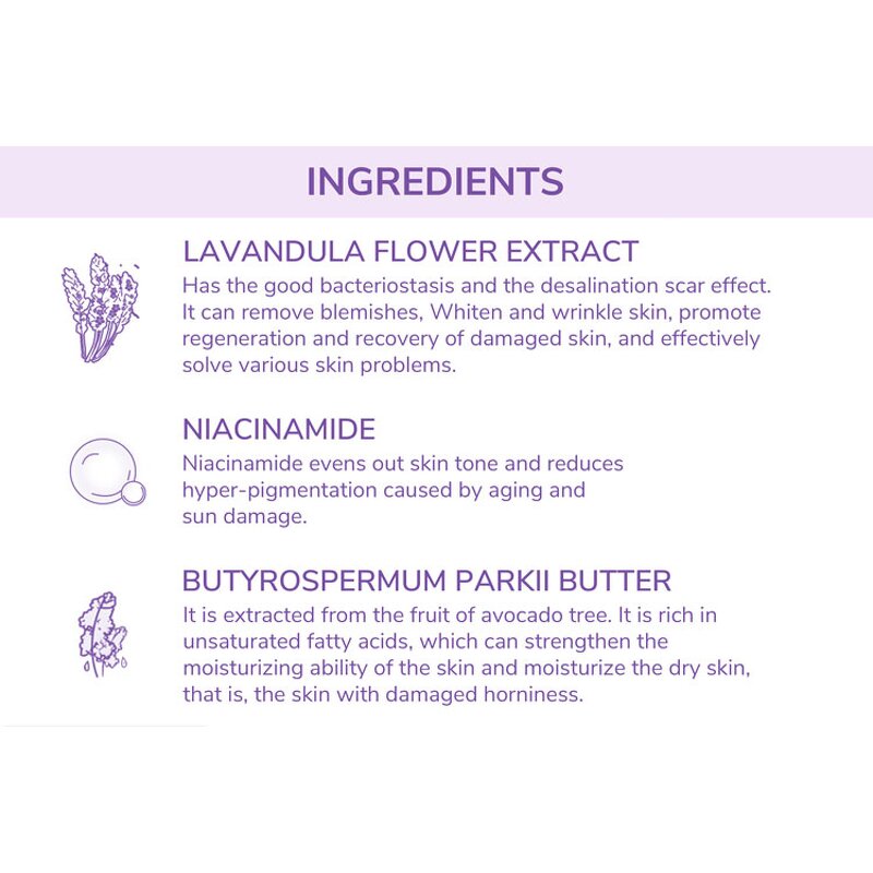 Lavender Body Scrub - OEM Private Label Gentle Exfoliation Moisturizing Soothing