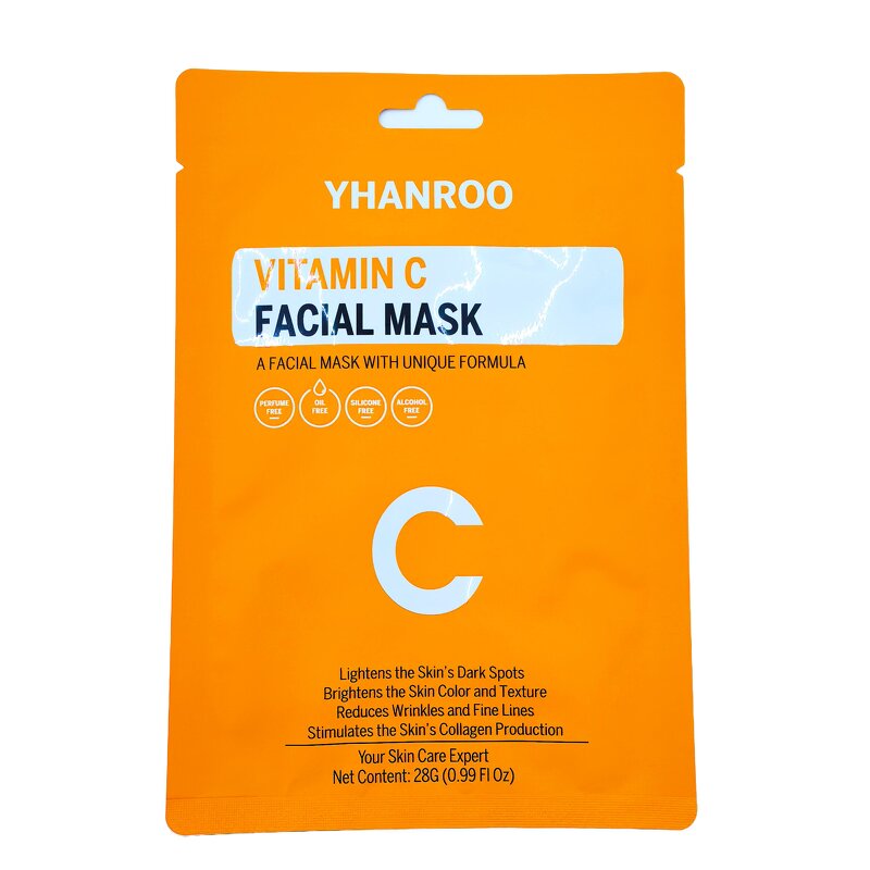 Vitamin C Sheet Mask - OEM ODM Essence Whitening Hydrating Moisturizing Gentle