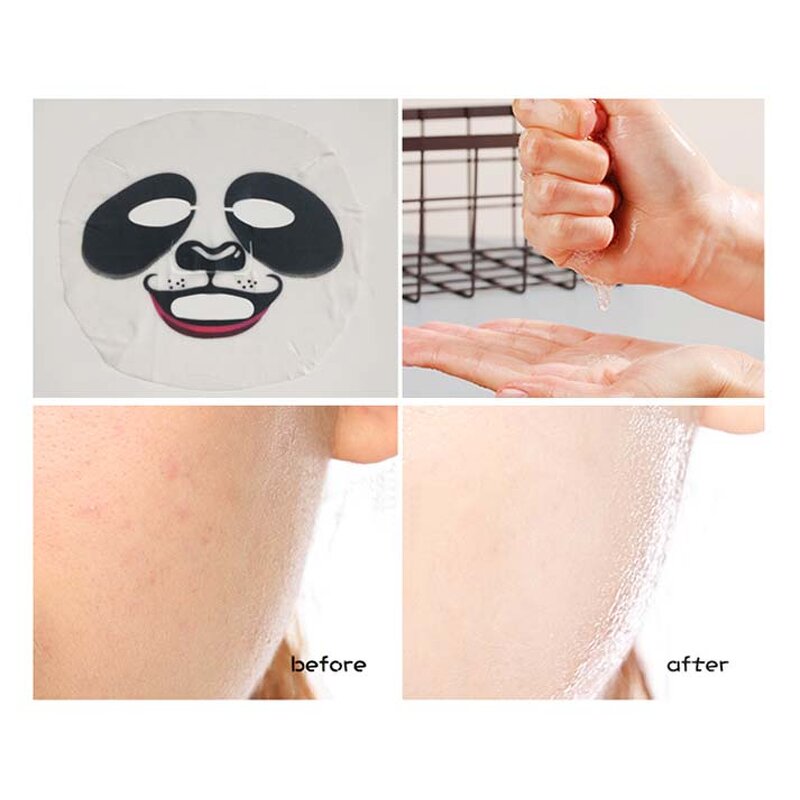 Panda Facial Mask - Private Label Korean Hydrating Moisturizing Beauty Sheet Mask