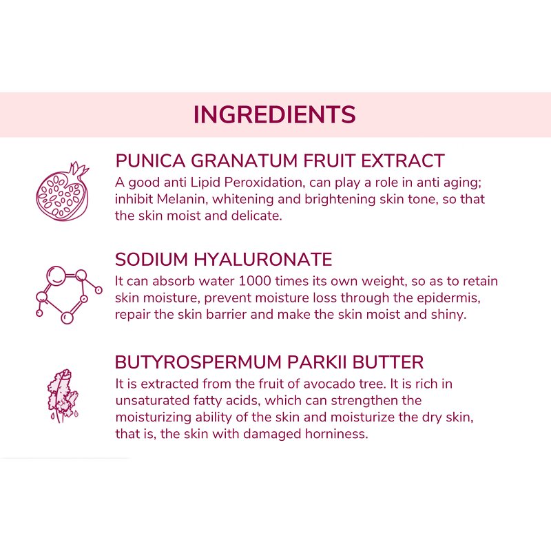 Pomegranate Scrub - OEM Private Label Moisturizing Exfoliating Red Body Exfoliator