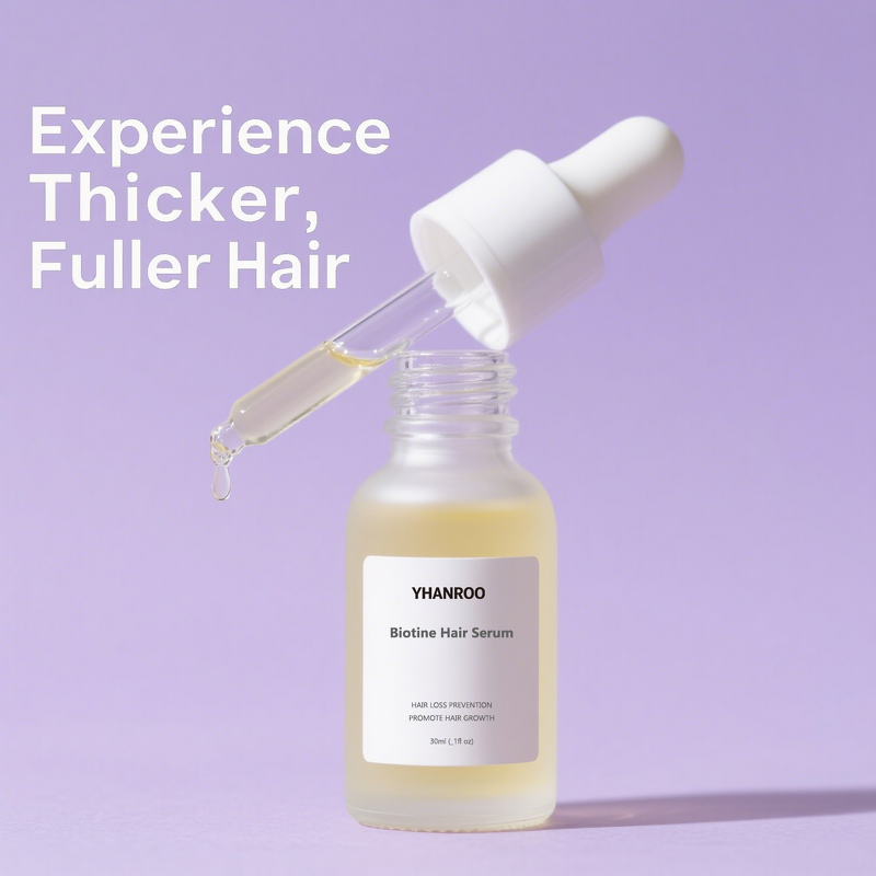 Hair Growth Serum - Private Label Organic Collagen Biotin Thickening Scalp Hair Loss