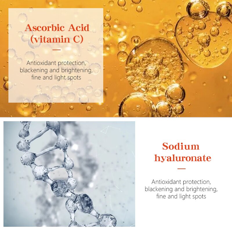 Vitamin C Sheet Mask - Factory Wholesale Whitening Crystal Custom Logo Travel Size