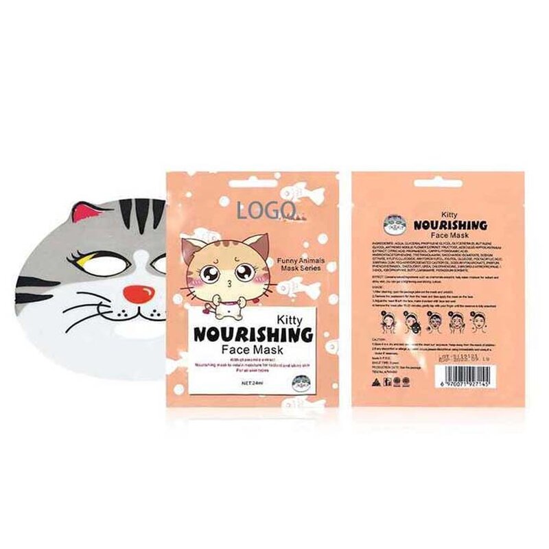 Cat Face Mask - Custom Logo Professional Women's Beauty Skin Care Routine Mask
