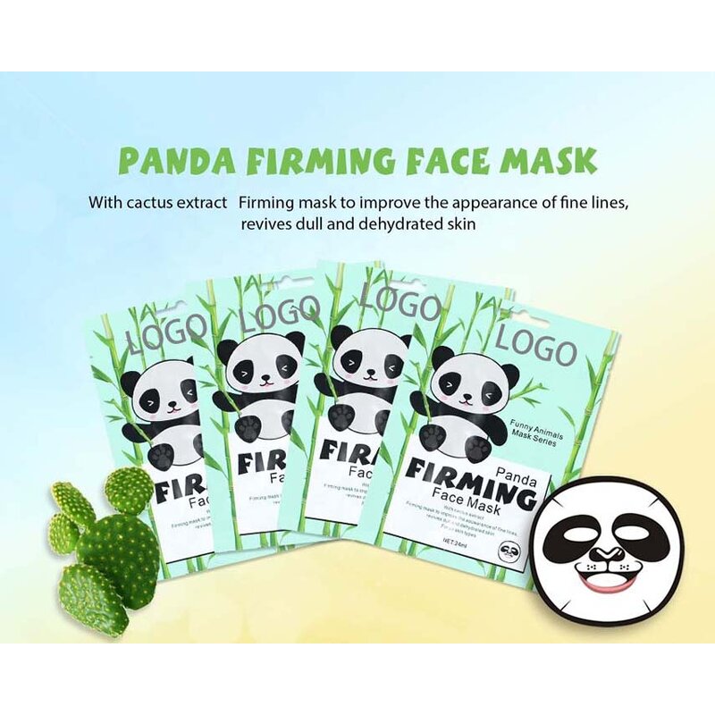 Panda Facial Mask - Private Label Korean Hydrating Moisturizing Beauty Sheet Mask