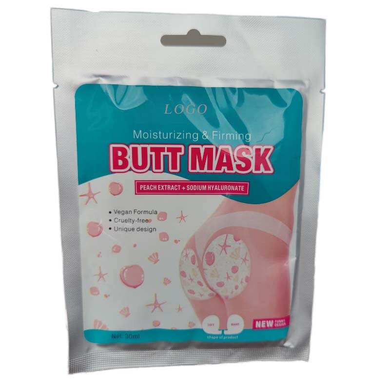 Peach Butt Mask - Custom Vegan Fruit Firming Lifting Smoothing Hip Care Sheet